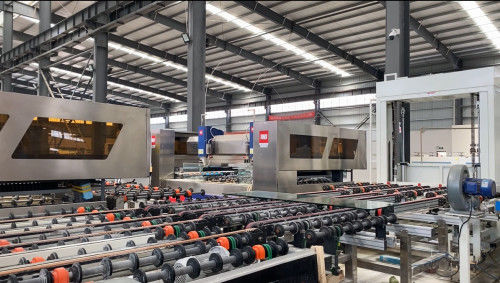SWAN GLASS CO.,LTD manufacturer production line