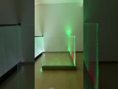 6063-T5 Aluminum U Channel for Glass Railings with LED lights